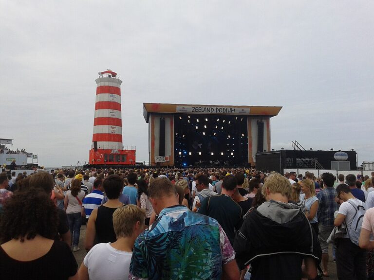 Bühne von Concert at SEA am Brouwersdam